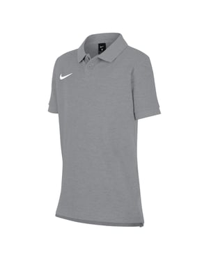 Men's Nike Collared Neck Short Sleeve Polo Shirt in Dk Grey Heathr
