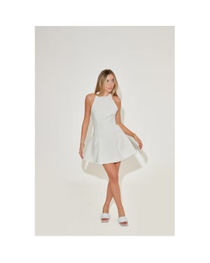 Women's Odd Muse The Ultimate Muse Dropped Hem Mini Dress in White