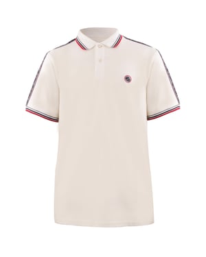 Men's Pretty Green Eclip Tape Regular Fit Short Sleeve Shirt in White