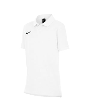 Men's Nike Collared Neck Short Sleeve Polo Shirt in White