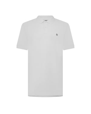 Men's Original Penguin Sleeve Polo Shirt in White