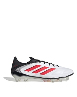 Men's adidas Copa Pure Iii Elite Adults Firm Ground Football Boots in White/Red