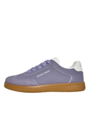 Women's Original Penguin Salsa Round Toe Flat Heel Court Shoes in Lilac