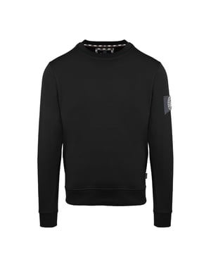 Men's Aquascutum Roundnk S in Black