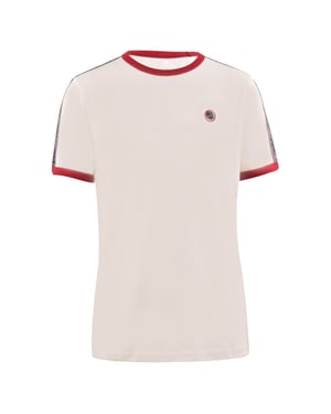 Men's Pretty Green Eclip Tape Regular Fit T-Shirt in White