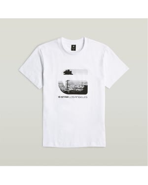 Men's G Star T-Shirt in White