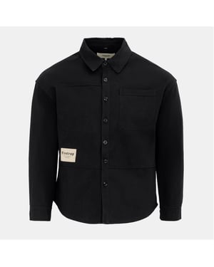Men's Firetrap Heavy Shirt in Black