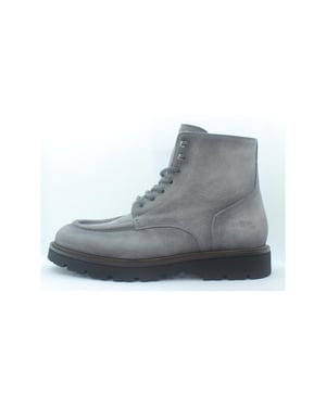 Giorgio 42808 grijze suede veterboot met rubber zool