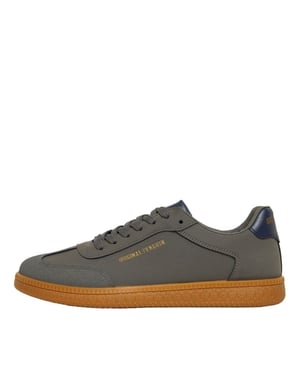 Men's Penguin Salsa Round Toe Court Shoes in Grey