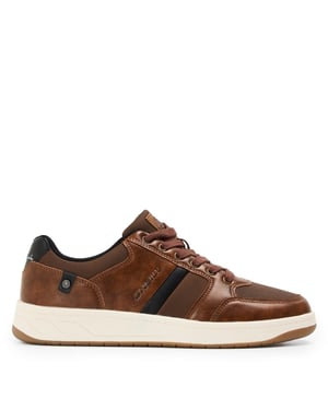 Men's ONeill Keiki Low Top Lace-Up Sneakers in Brown
