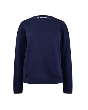 Women's Calvin Klein Golf Crew Neck Regular Fit Sweatshirt in Navy