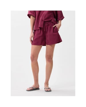 Catwalk Junkie Striped pull on shorts