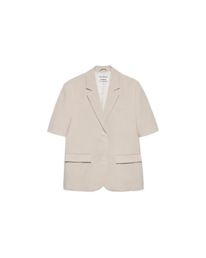 Catwalk Junkie Short sleeve pinstripe blazer