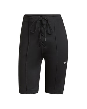 Women's adidas Originals Slim Fit 3s Athletic Shorts in Black