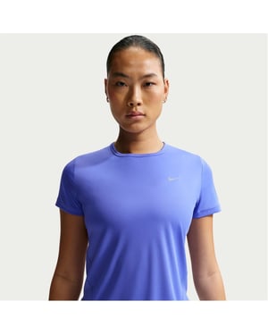 Women's Nike Dri FIT Short Sleeve Running Top in Sapphire