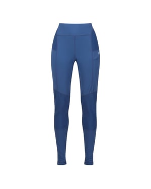 Women's Regatta Gravaletechl Solid Patterned High Rise Leggings in Dusty Denim