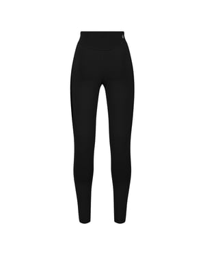 Women's Regatta Gravaletechl Solid Patterned Shapewear Leggings in Black