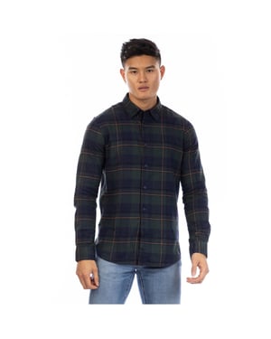 Men's Peter Werth Kidwell Collared Neck Long Sleeve Shirt in Multi