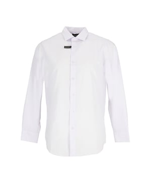 Men's Scotch and Soda Pattern Long Sleeve Shirt Collar Shirt in Lavendar