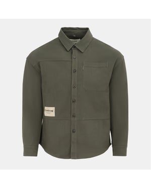 Men's Firetrap Heavy Shirt in Grey