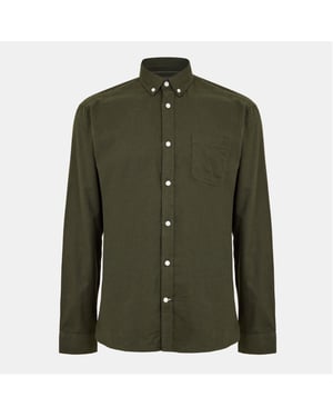 Men's Only Regular Fit Long Sleeve Cuff Shirt in Rosin