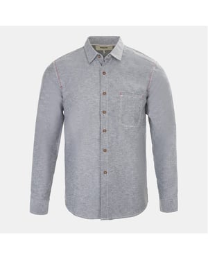 Men's Firetrap Plain Shirt in Grey