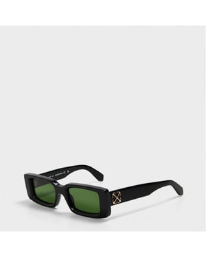Accessories Off White Arthur Sunglasses in Black/Green