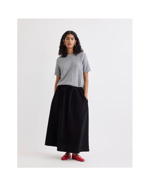Women's Nobodys Child Npls Maxi A-Line Skirt in Black