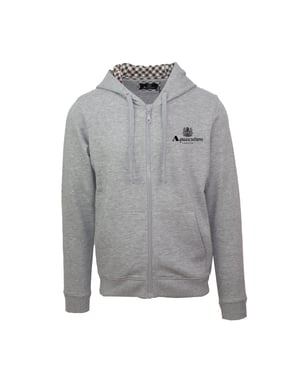 Men's Aquascutum Zp + Hoody S in Grey
