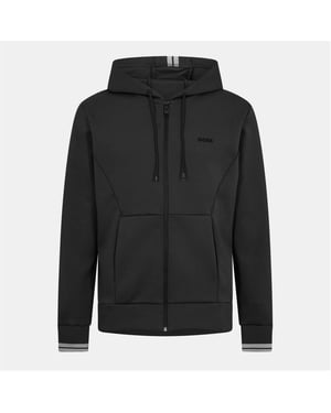 Men's Boss Zip Hoodie, Advanced Stretch in .Dark Blue