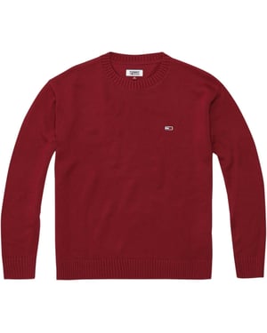 Women's Tommy Jeans Jeans Classic Sweater in Ruby