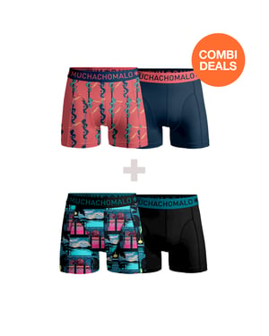 Muchachomalo Boxershorts för män - Bomull - Byxor för män