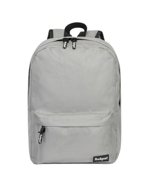 Accessories Rockport Solid Patterned Med Backpack with Logo in Grey