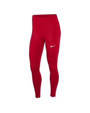 Women's Nike Full Length Solid Patterned Leggings in University Red