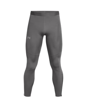 Men's Under Armour Launch Solid Patterned Leggings in Grey