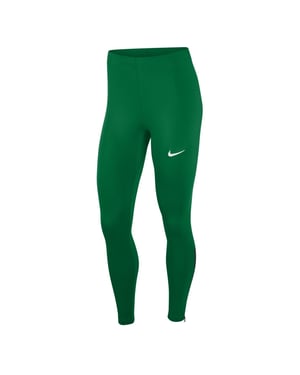 Women's Nike Full Length Solid Patterned Leggings in Pine Green