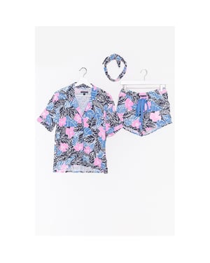 Women's PJ Salvage Salv S S Pyjama in Multicolour