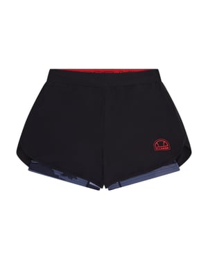 Women's Ellesse Tourno Shorts in Black