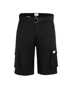 Men's Firetrap Cargo Shorts in Black