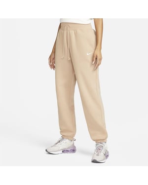 Women's Nike Phoenix Fleece Joggers in Hemp/Sail