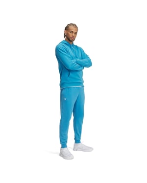 Men's Under Armour Armour Ua Rival Fleece Joggers in .Blue