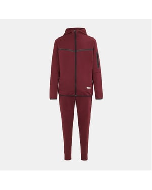 Men's Lonsdale Track Suit in Burgundy