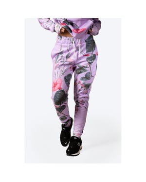 Women's Hype Scribble Jogge in Lilac
