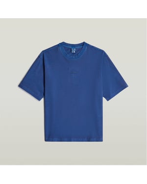 Men's G Star T-Shirt in Radar Blue