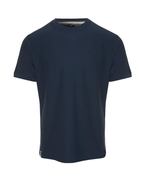 Men's Threadbare Gosford Regular Fit Crew Neck T-Shirt in Navy