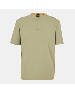 Men's Boss Oversized T-Shirt in .Open Green