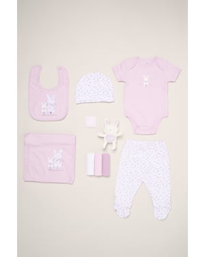 Mummy and Me Print 10-Piece Hanging Gift Set