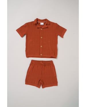 True Knit Resort Shirt and Shorts
