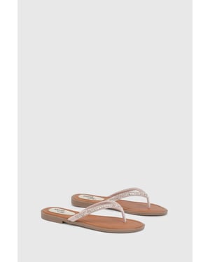 Good For The Sole: Diamante Comfort Flip Flops