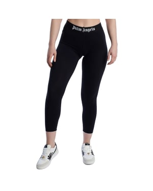 Dames Fitted Leggings met Logo PWVG009C99FAB0011001